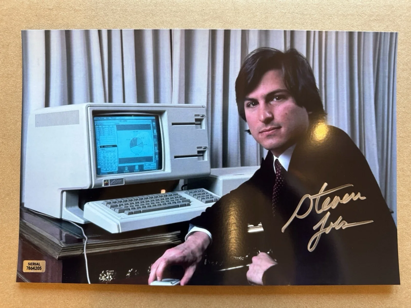 Steve Jobs Signed 8x12 Color Glossy Photograph With COA, image 2