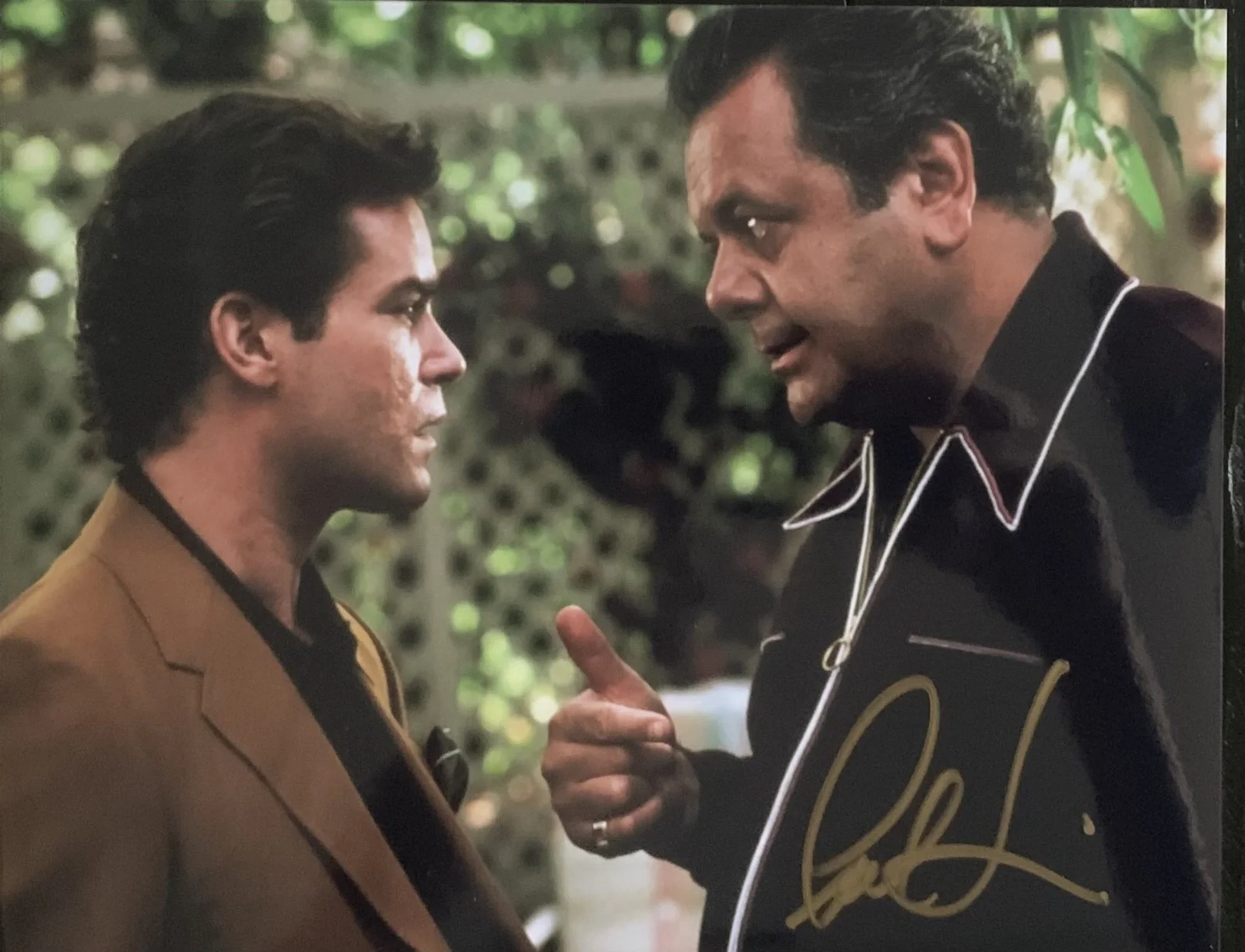 Paul Sorvino — Paul Sorvino SIGNED Autograph 8x10 Photo Goodfellas Paulie Cicero w/ Ray Liotta
