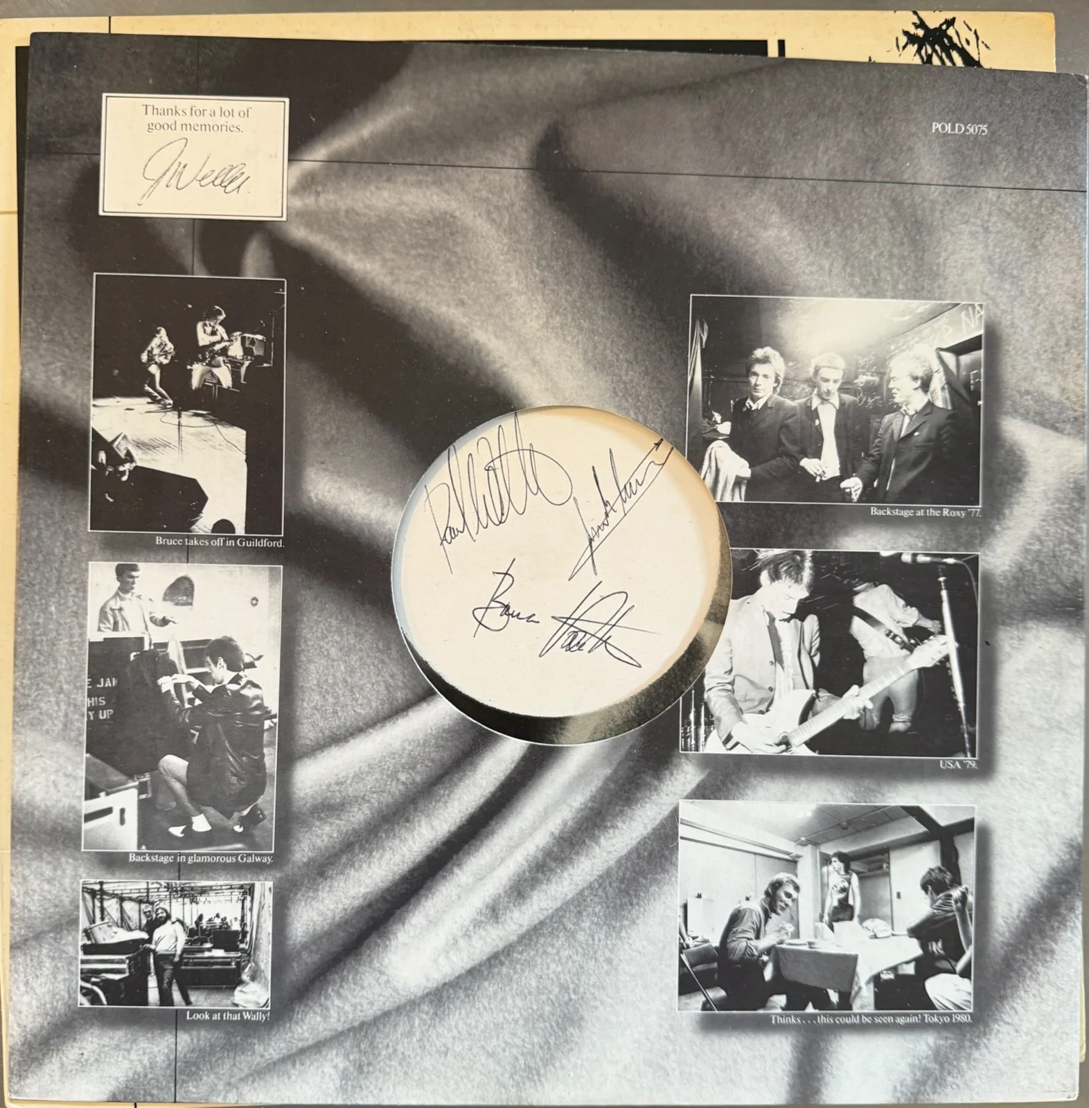 The Jam : Dig The New Breed fully signed LP autographed vinyl ( Paul Weller ), изображение 4