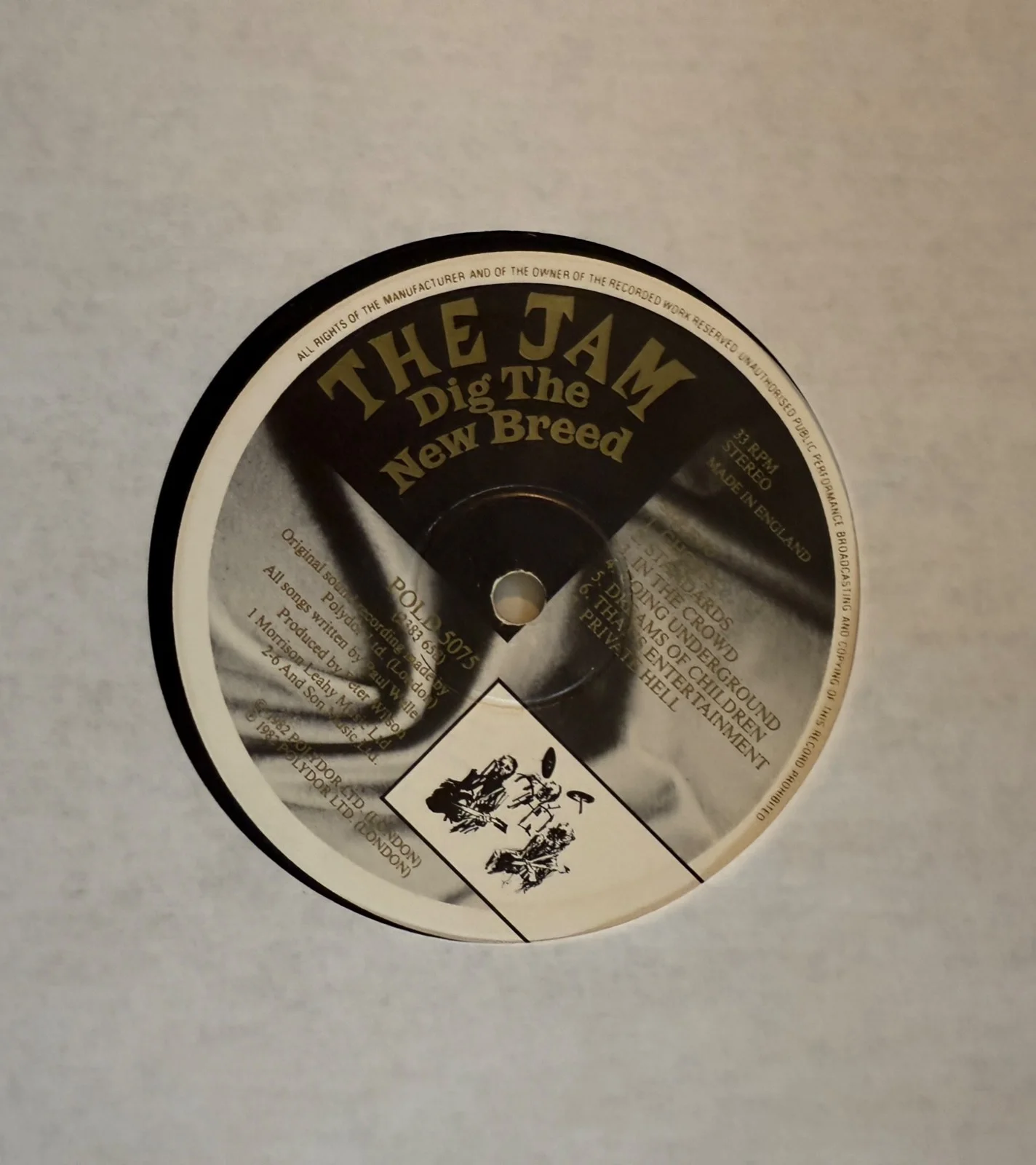 The Jam : Dig The New Breed fully signed LP autographed vinyl ( Paul Weller ), изображение 5