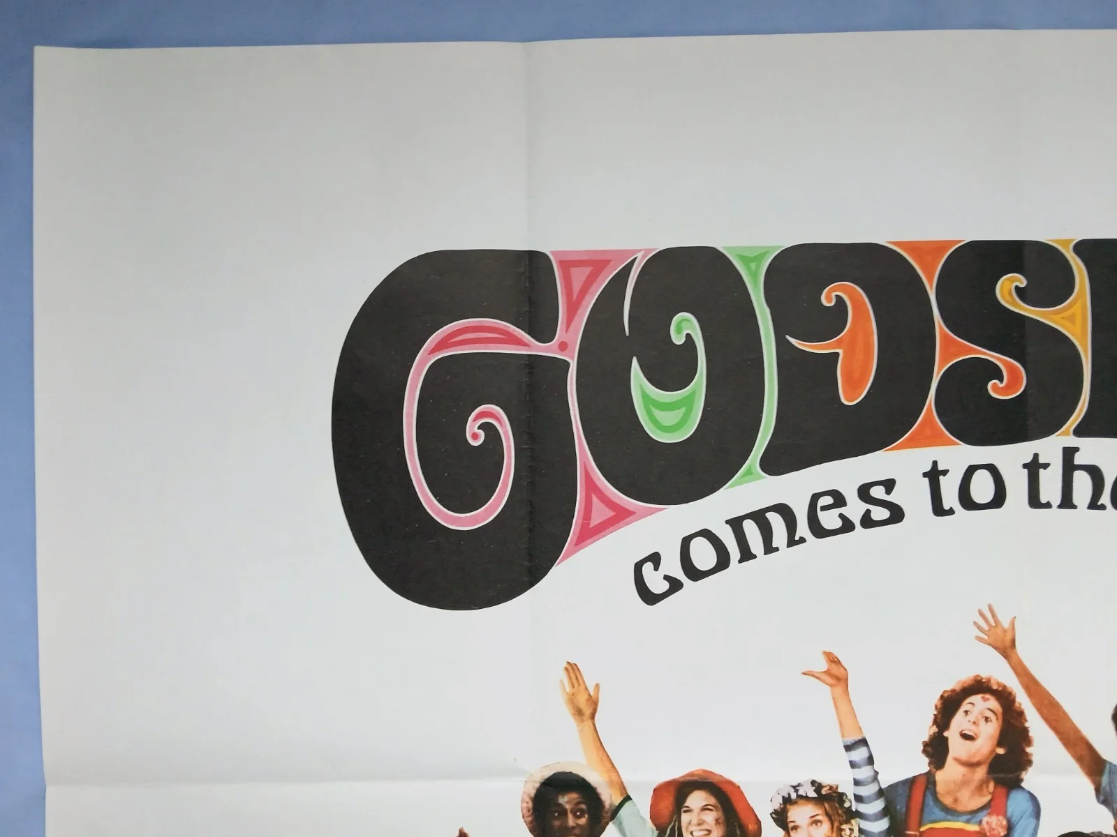 GODSPELL (1973) original UK quad poster - David Greene religious musical, изображение 2