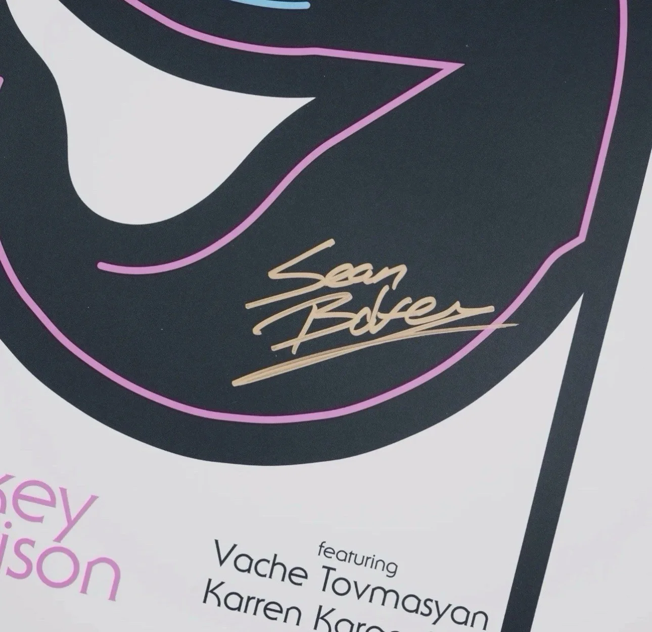 Sean Baker — ANORA POSTER PRINT NEON SIGNED AUTOGRAPHED BY SEAN BAKER 18x24 LIMITED TO 500, image 3