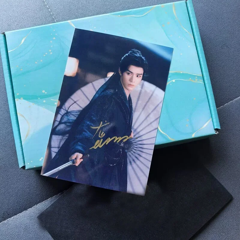 An He Zhuan Gong Jun Hand Signed Photo Autograph Photo Collection, image 4