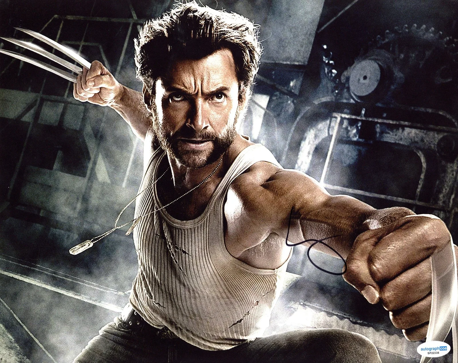 Hugh Jackman — Hugh Jackman "X-Men Origins: Wolverine" AUTOGRAPH Signed 11x14 Photo ACOA