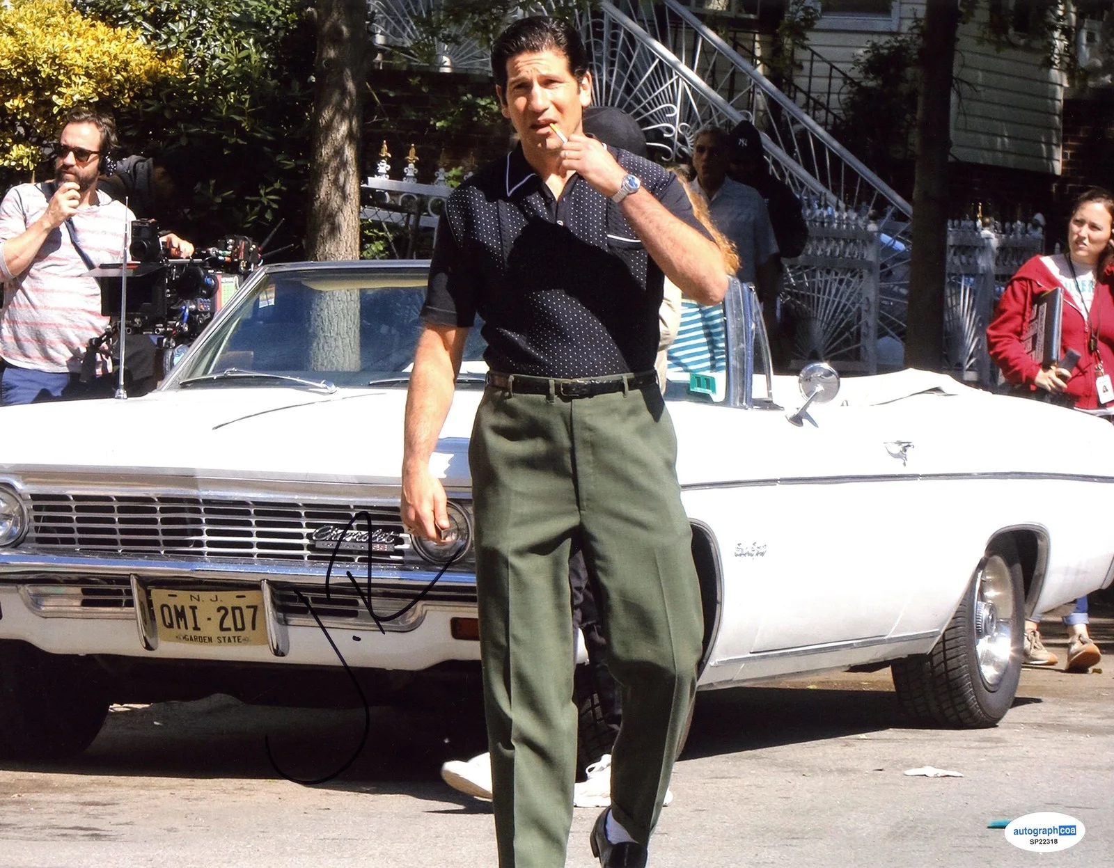 Jon Bernthal — Jon Bernthal "The Many Saints of Newark" AUTOGRAPH Signed 11x14 Photo ACOA
