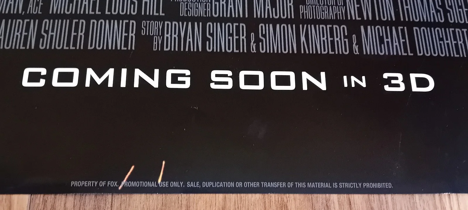 X-Men Apocalypse Double Sided US 1 Sheet 27 x 40 2016 Original Movie Poster, image 2