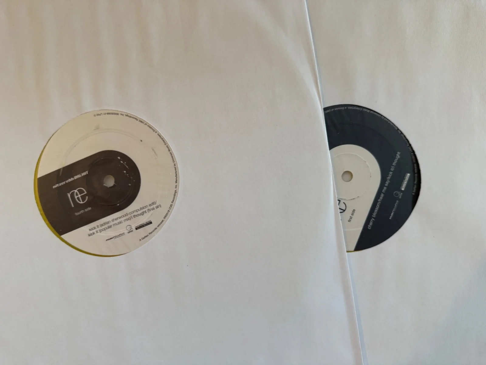 Nitzer Ebb : Big Hit signed LP autographed vinyl ( Nine Inch Nails ), image 4