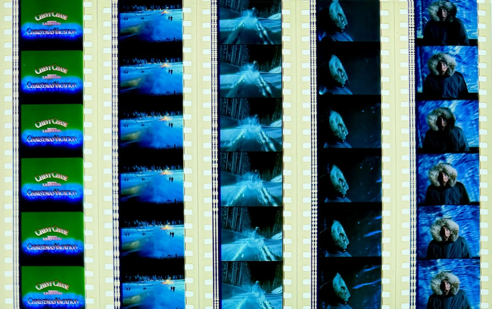 National Lampoon's Christmas Vacation 1989 Very Rare Unmounted 35mm Film Cells, изображение 3