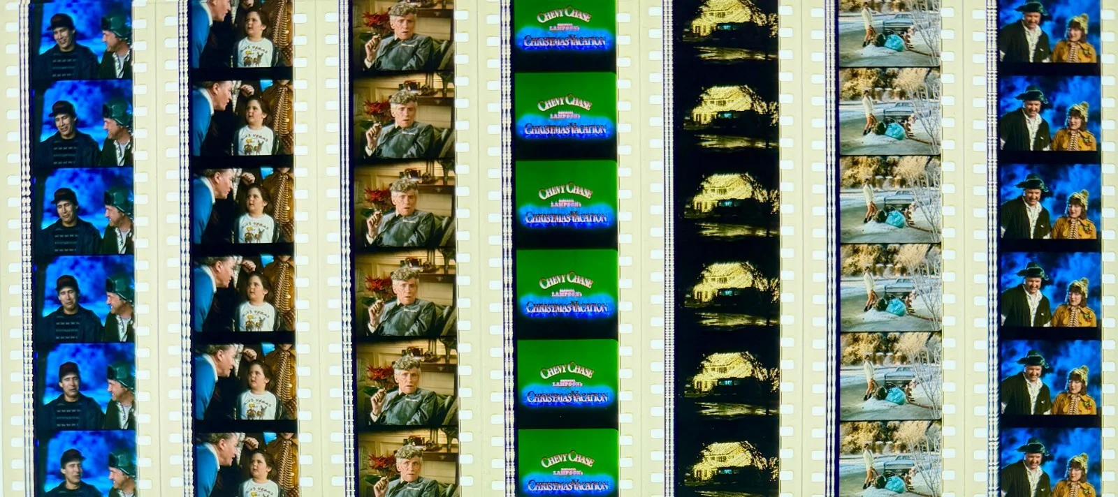 National Lampoon's Christmas Vacation 1989 Very Rare Unmounted 35mm Film Cells, изображение 5