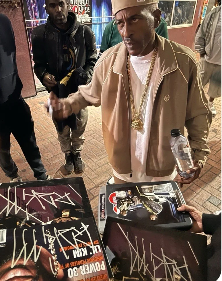 🔥🔥 Rakim The God Signed 11x14 Source Photo Autograph COA Proof 🔥🔥, image 4