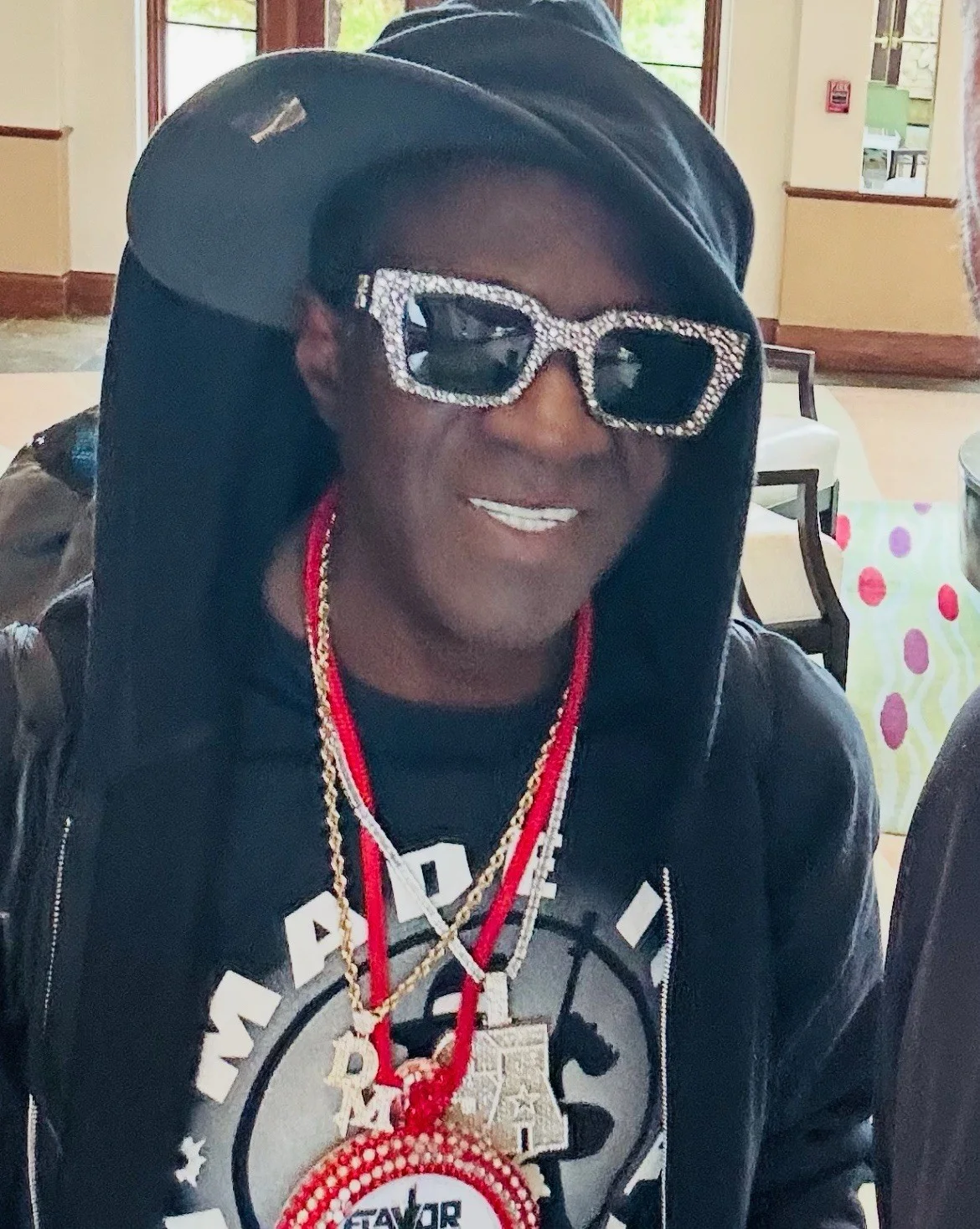 🔥🔥 Flavor Flav Signed Source 11x14 Photo Autograph Public Enemy 🔥🔥, image 2