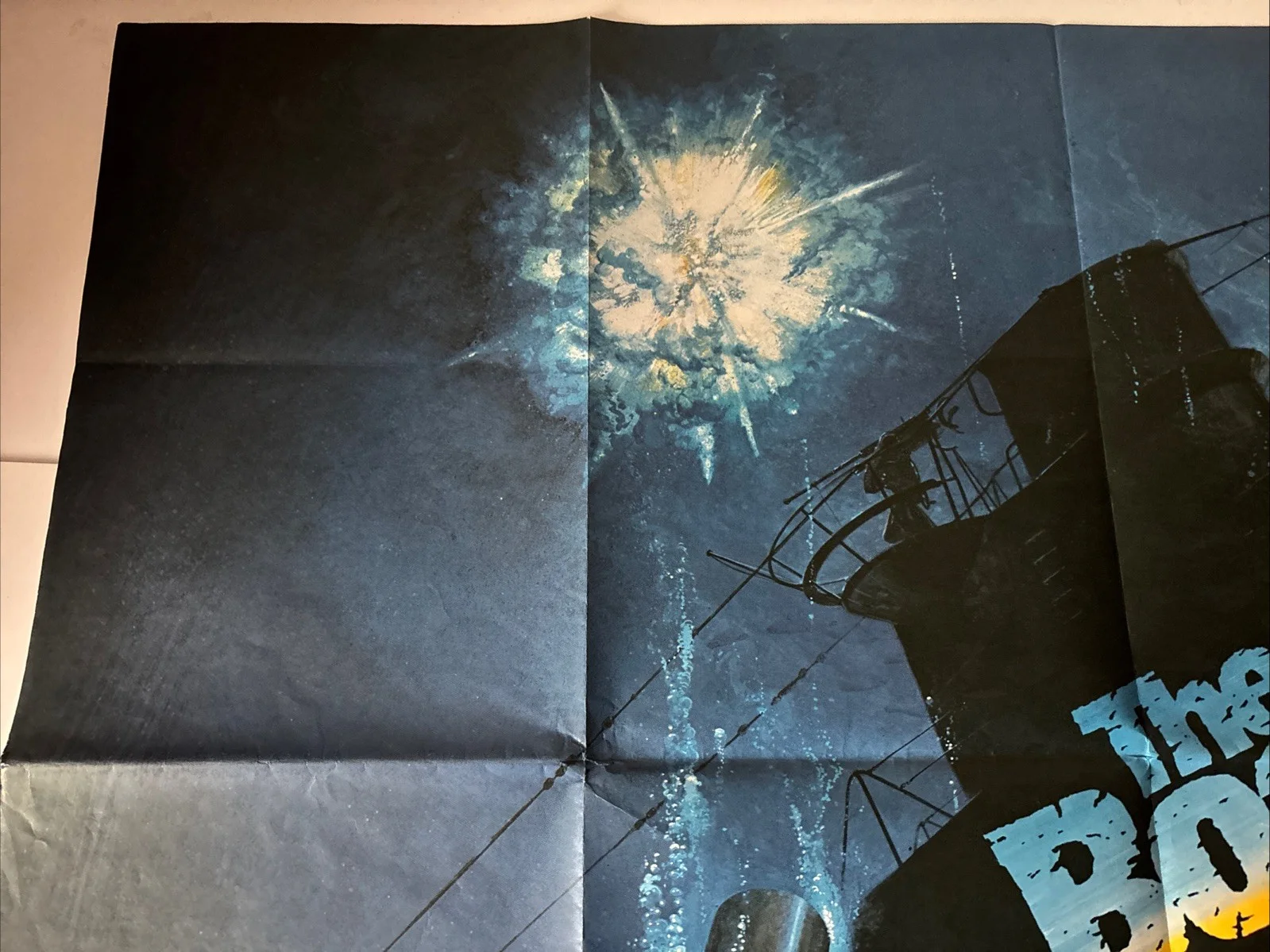 WOLFGANG PETERSEN'S THE BOAT ("DAS BOOT") (1981) - RARE ORIG. UK QUAD POSTER, изображение 2