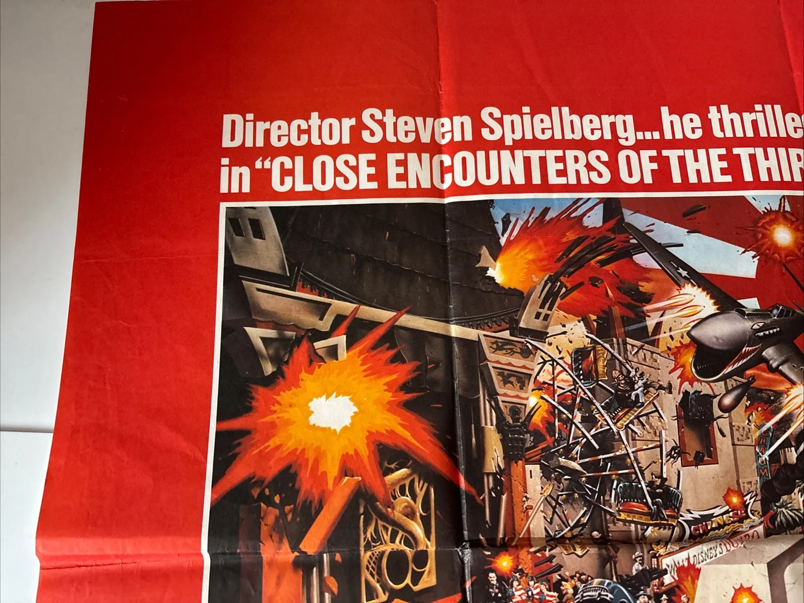 1941 a Steven Spielberg Film (1979) RARE ORIG. 70s RR UK QUAD POSTER 30” X 40”, изображение 2