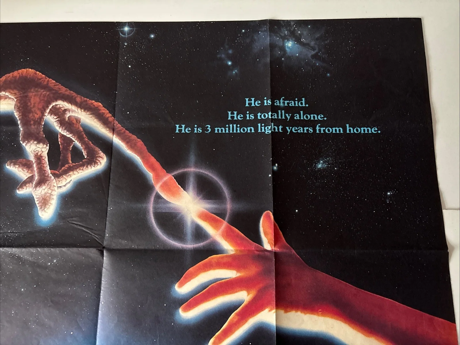 E.T. THE EXTRA TERRESTRIAL (1982) Original Quad Movie Poster - Steven Spielberg, изображение 3