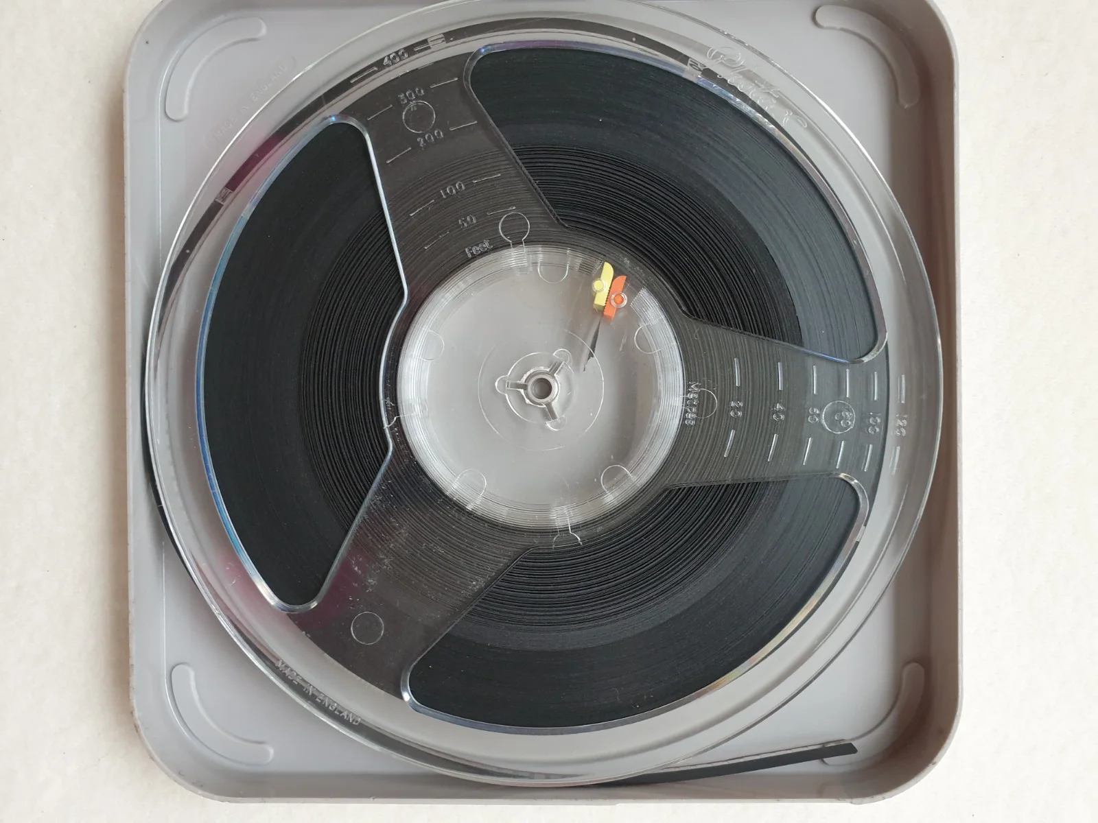 VINTAGE 8mm CINE HERITAGE FILM DAREDEVIL FLYERS ON PHOTAX REEL , IN PHOTAX CASE, изображение 4