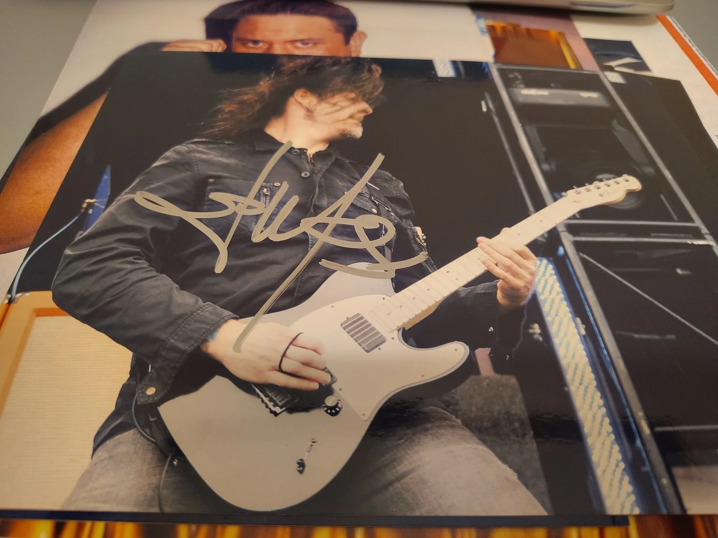 Jim Root Signed Slipknot 8x10 Iowa Stone Sour, image 2