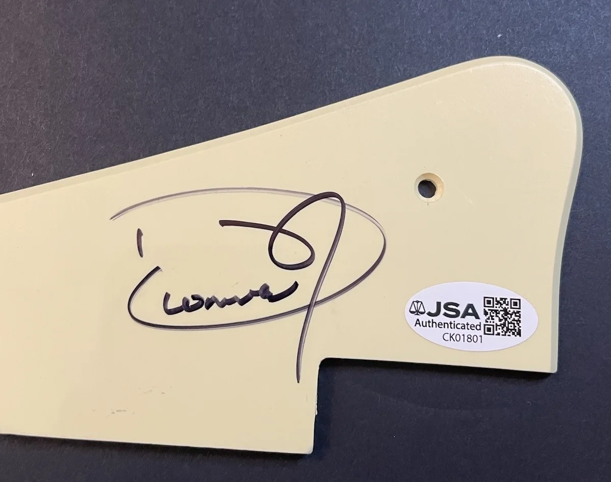 Dionne Warwick Signed Custom Les Paul Epiphone Guitar Legendary Singer JSA COA, image 4