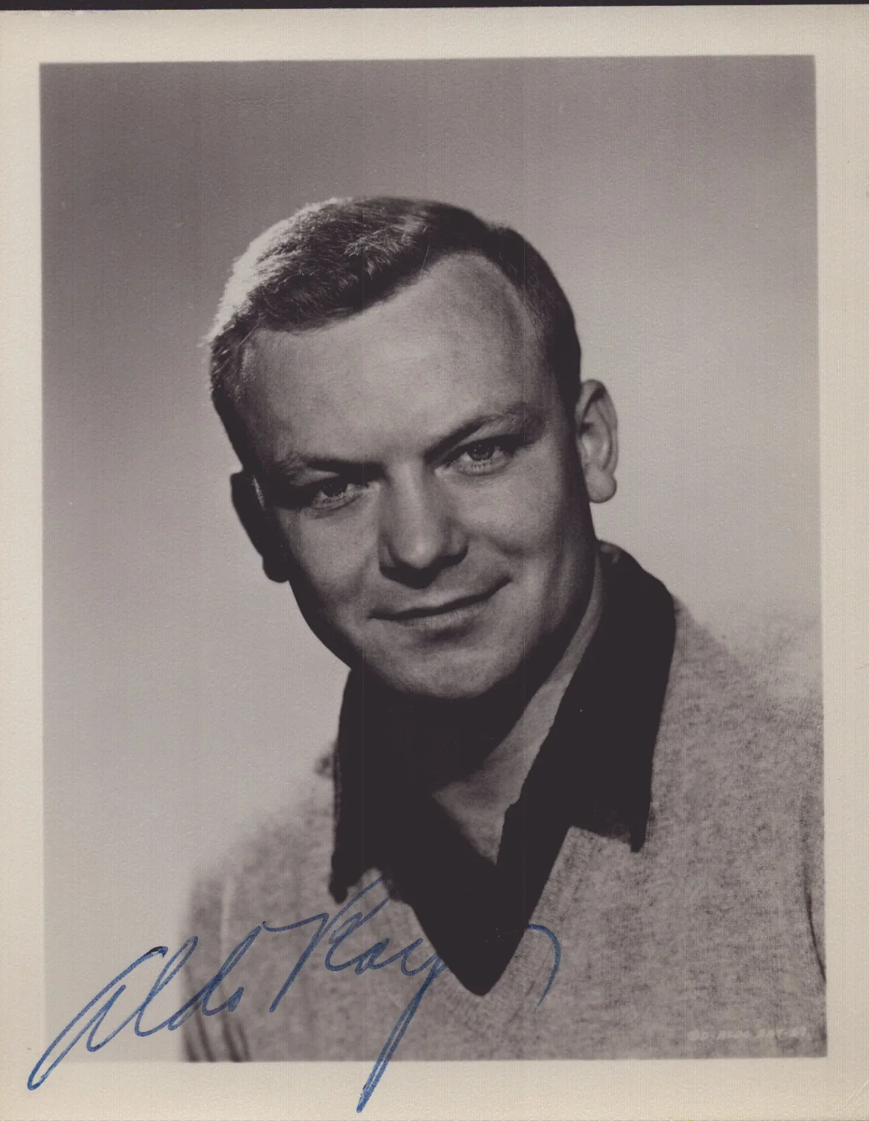 Aldo Ray — ALDO RAY - AUTOGRAPHED SIGNED PHOTOGRAPH