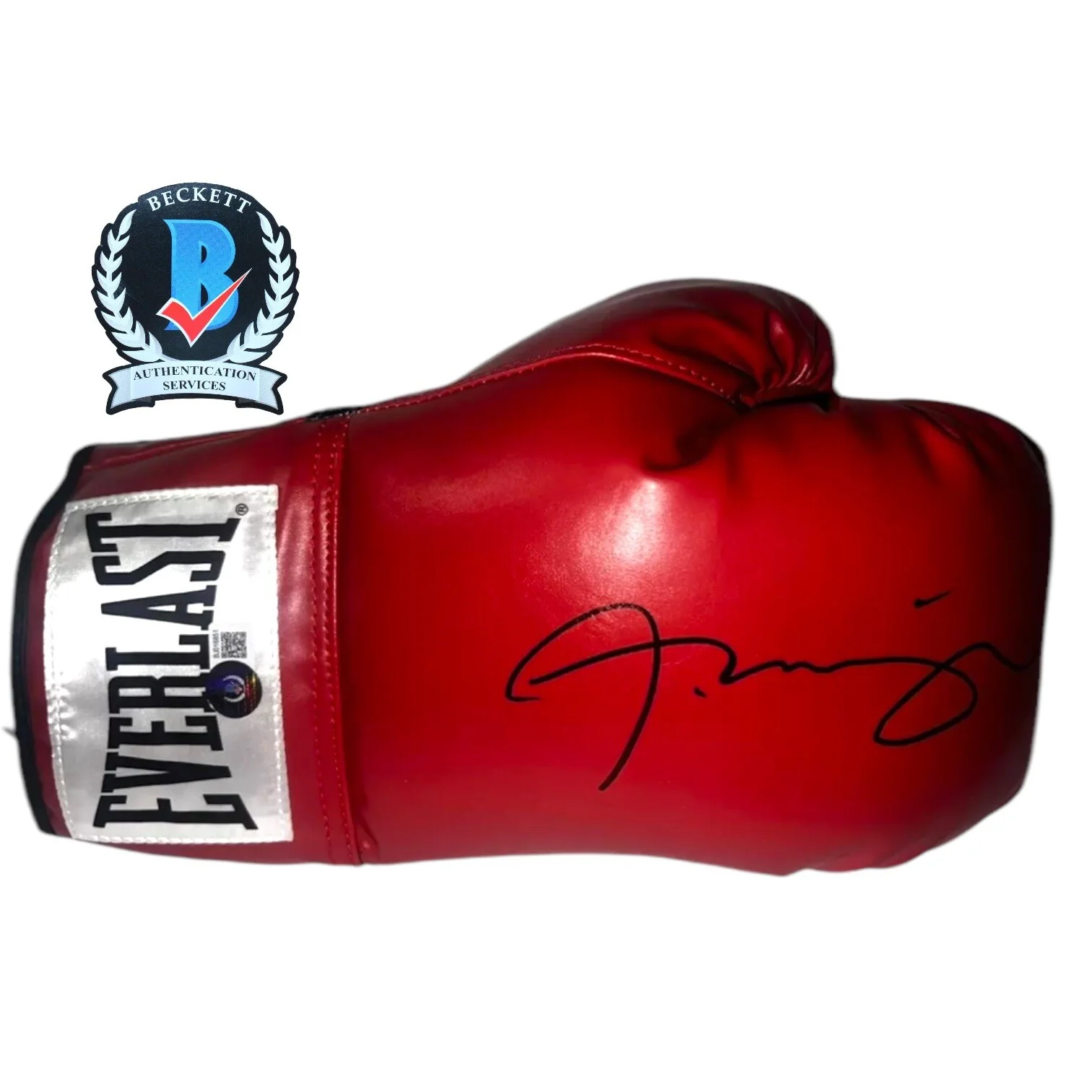 JONATHAN MAJORS — JONATHAN MAJORS SIGNED AUTOGRAPH EVERLAST GLOVE CREED III BECKETT BJ016851