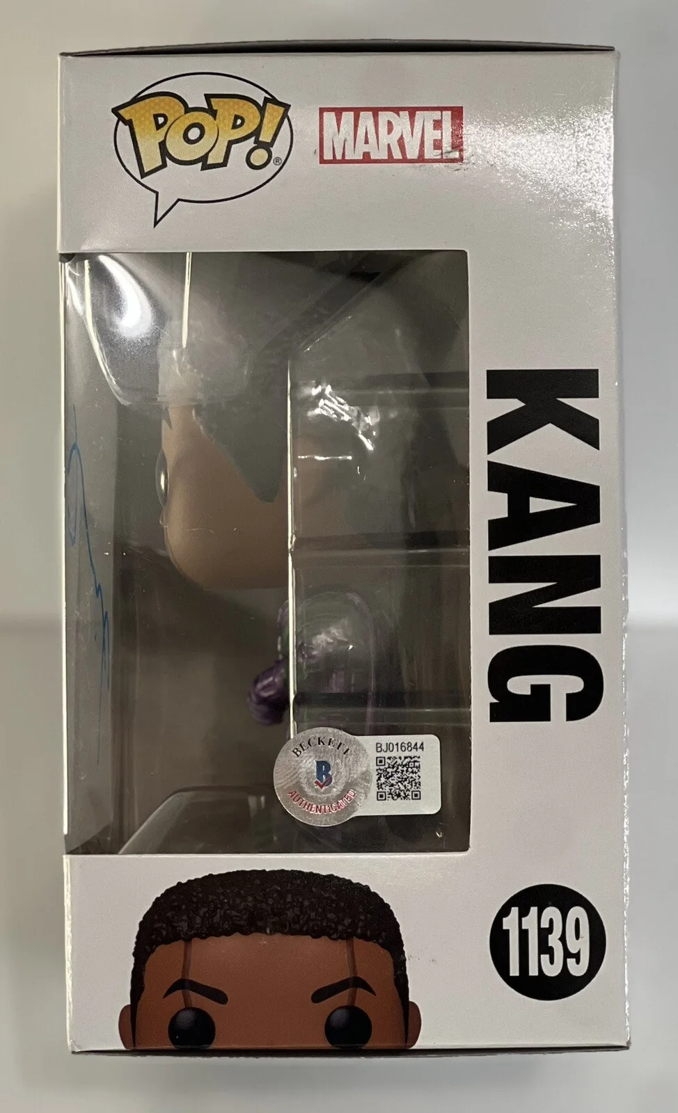 Jonathan Majors — JONATHAN MAJORS SIGNED KANG ANT-MAN AND THE WASP FUNKO POP BECKETT BJ016844, image 4