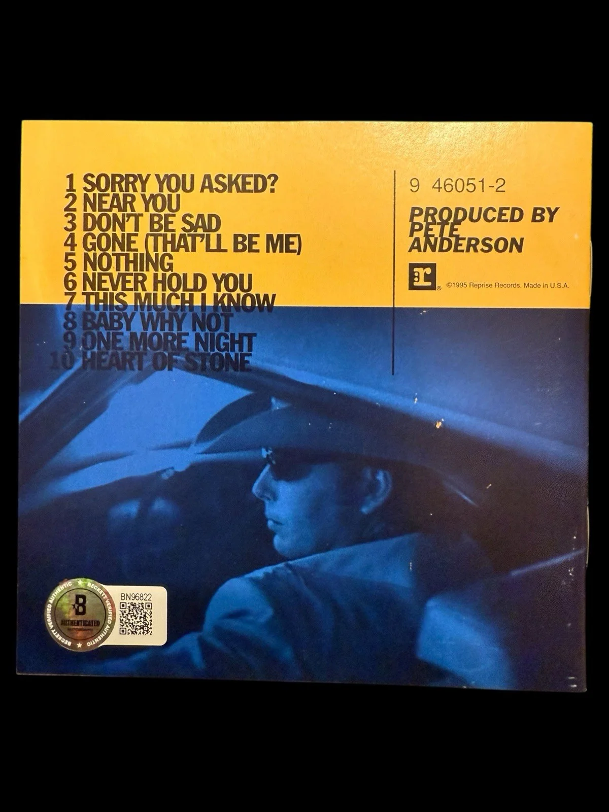 Dwight Yoakam Signed Autograph CD Booklet Beckett COA, image 2