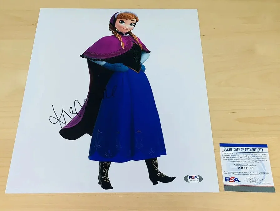 Kristen Bell — KRISTEN BELL SIGNED AUTOGRAPH FROZEN 11x14 PHOTO PSA/DNA CERTIFIED AH54623
