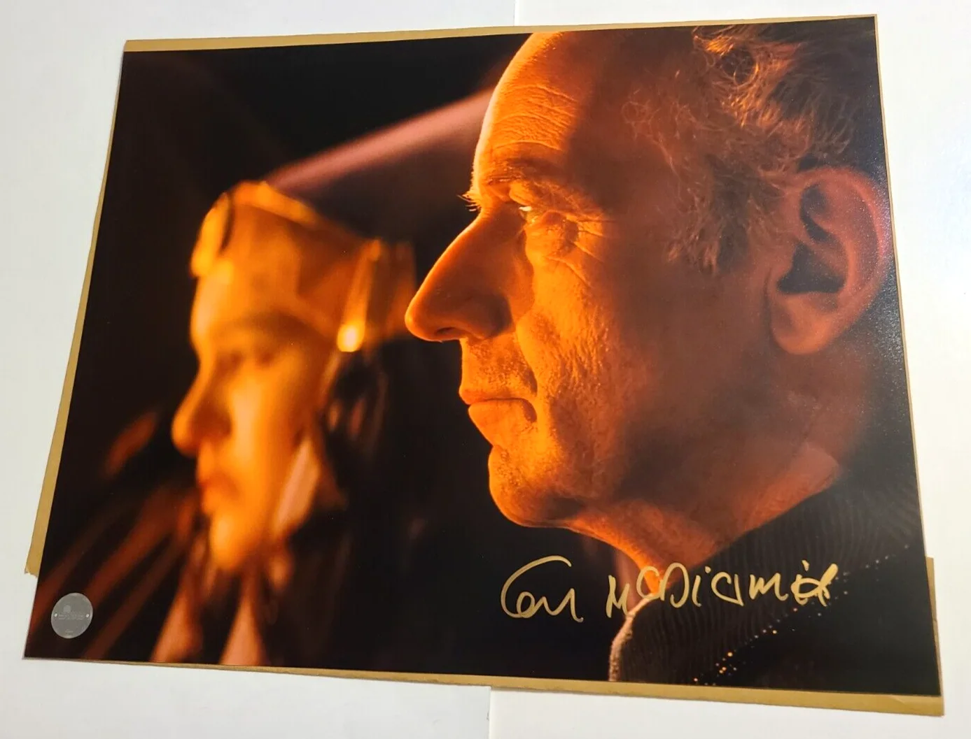 Ian McDiarmid — Ian McDiarmid Star Wars Emperor Palpatine Signed Autograph 16x20 Photo, SWAU