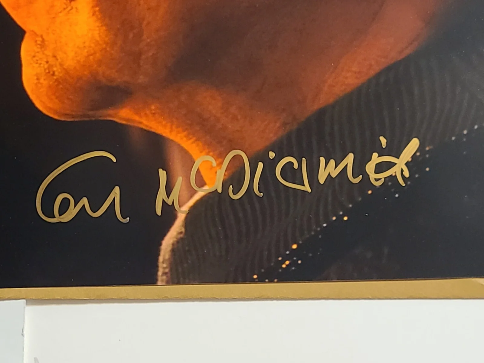 Ian McDiarmid — Ian McDiarmid Star Wars Emperor Palpatine Signed Autograph 16x20 Photo, SWAU, изображение 3