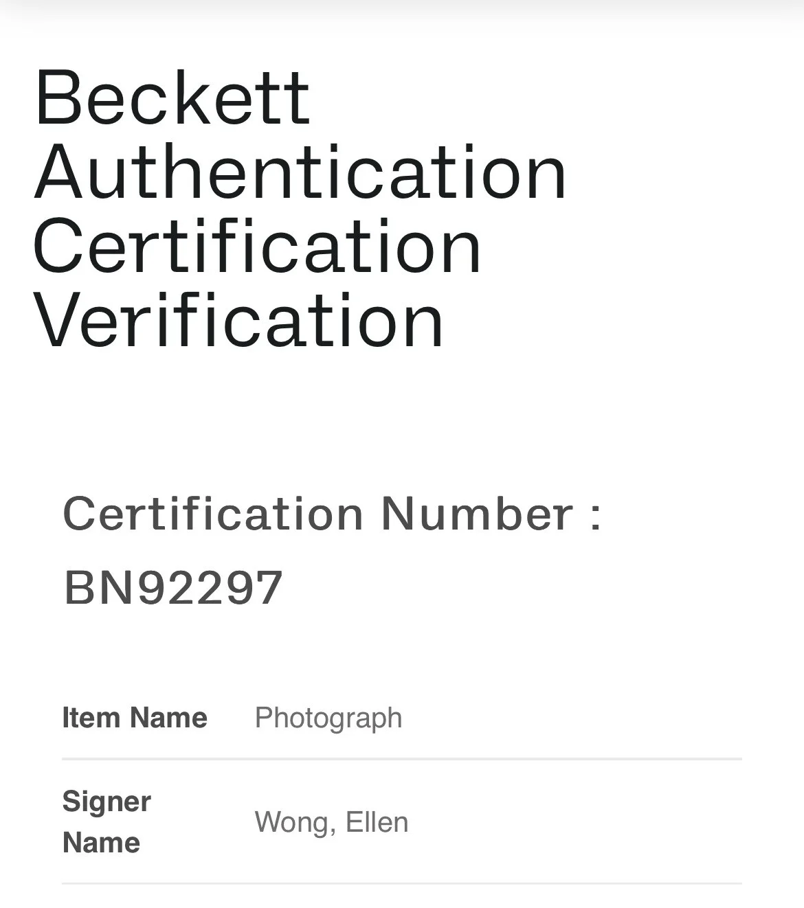Ellen Wong — RARE ELLEN WONG SIGNED SCOTT PILGRIM VS. THE WORLD KNIVES CHAU 12x18 BECKETT, изображение 4