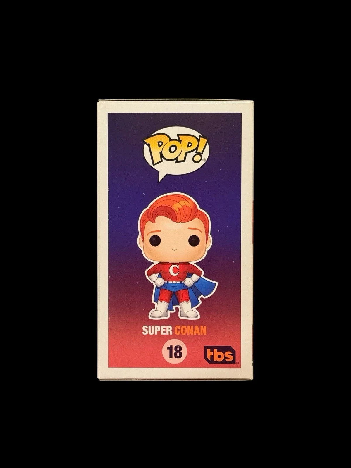 CONAN O'BRIEN — CONAN O'BRIEN SIGNED FUNKO 18 SUPER CONAN AUTHENTIC AUTOGRAPH BECKETT BQ95579, изображение 5
