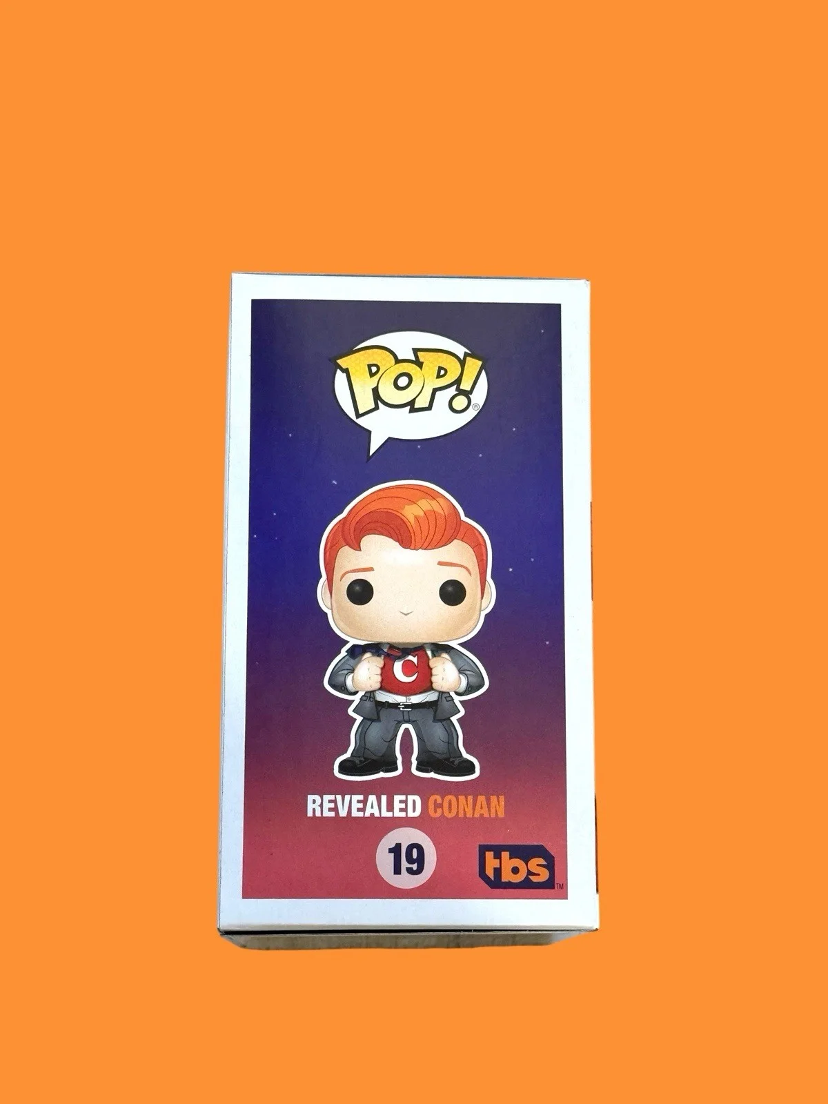 Conan O'Brien — CONAN O’ BRIEN SIGNED AUTOGRAPH “CONAN REVEALED” FUNKO POP 19- PSA, изображение 4