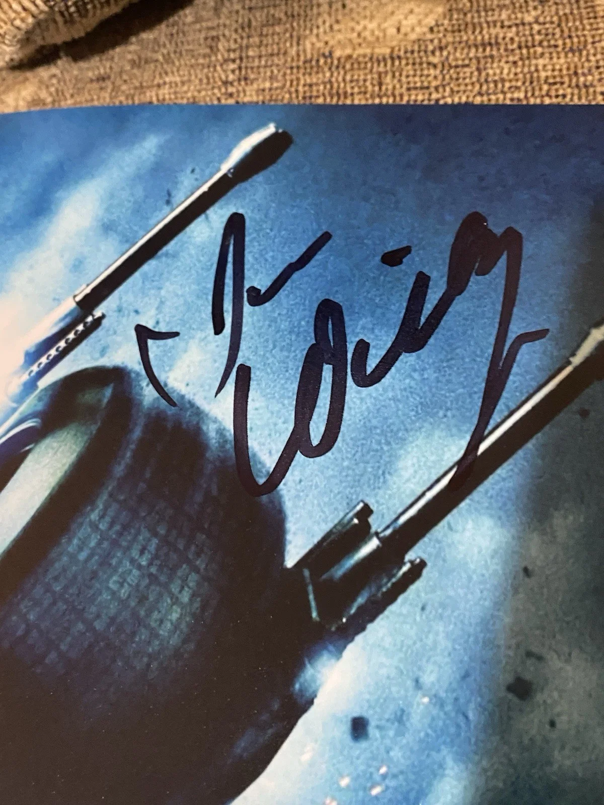 John Caglione Jr — The Dark Knight Signed 8x10 & DVD John Caglione Jr. + 2 - Batman, image 3