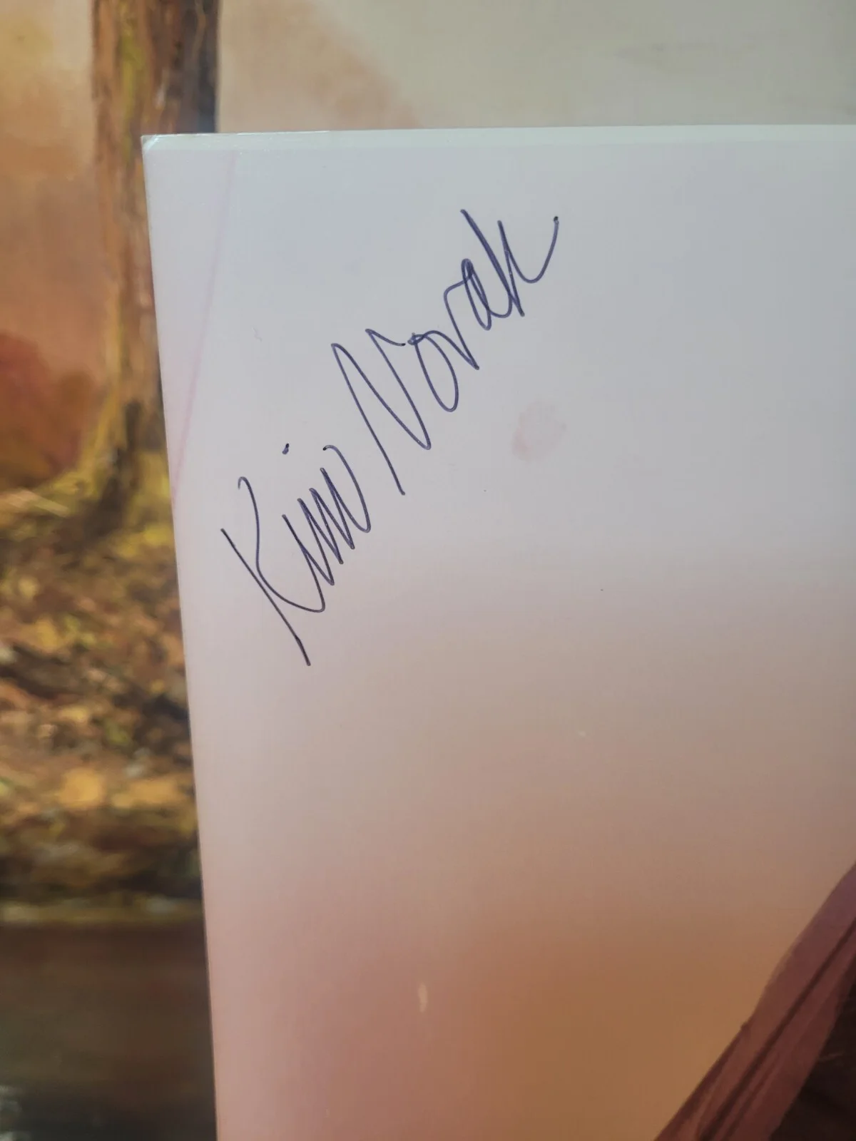 Kim Novak Signed 8x10 Press Photo W/ Certificate Of Authenticity, изображение 3