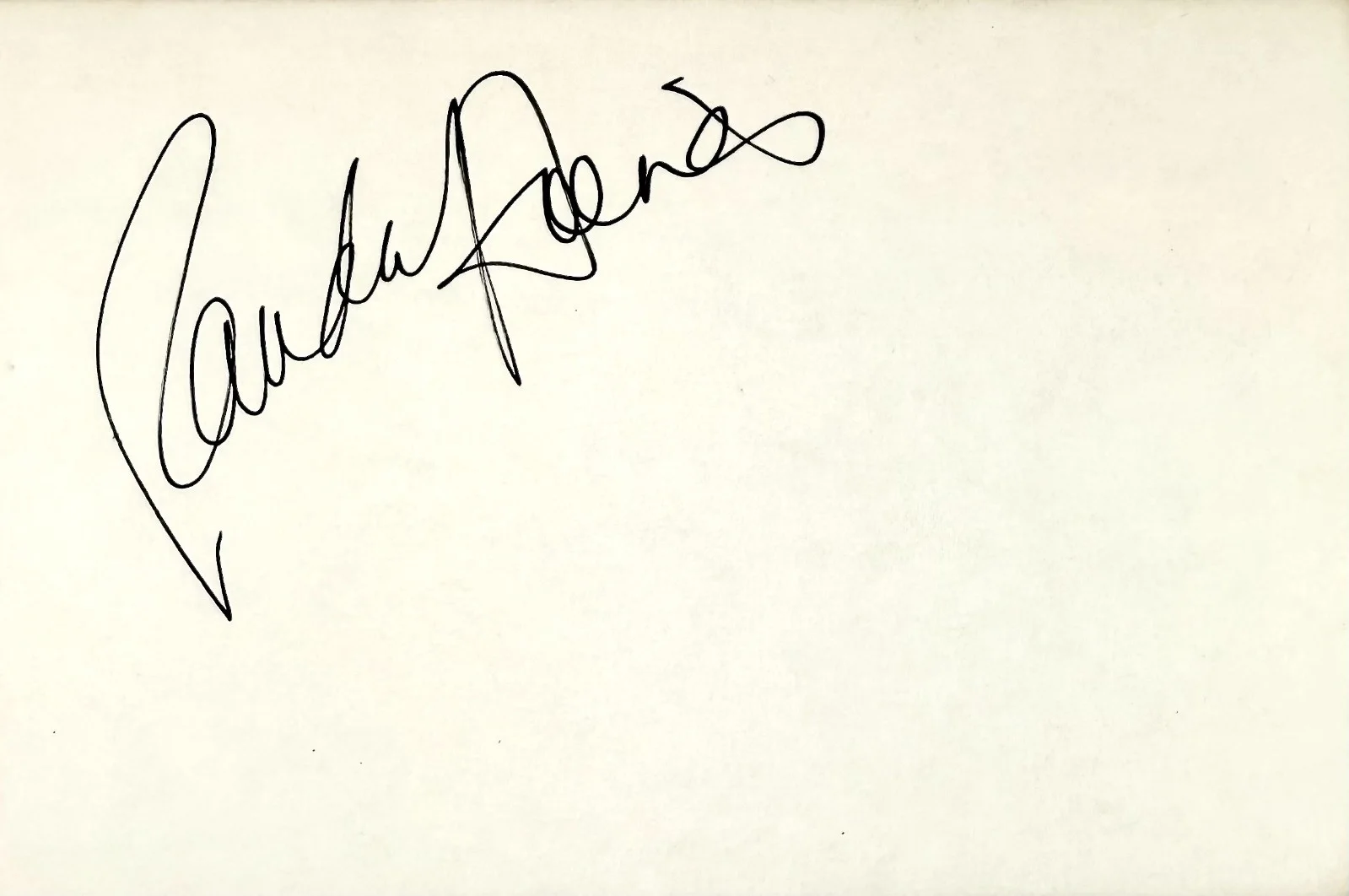 Randa Haines — RANDA HAINES Signed Autograph 4x6 INDEX CARD Children of a Lesser God HITCHCOCK, изображение 4