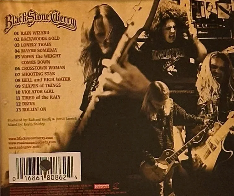 BLACK STONE CHERRY 1st Album Signed By The Whole Band Authentic Signature, image 4