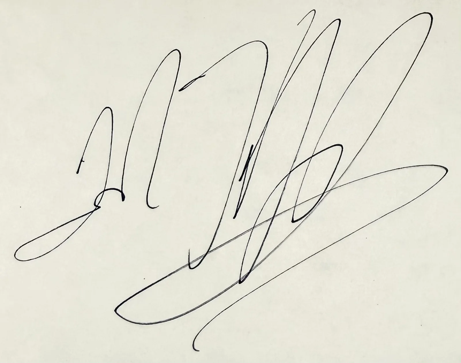 Taylor Hackford — TAYLOR HACKFORD Signed Autographed 4"x 6" INDEX CARD The Devil's Advocate PARKER, image 2