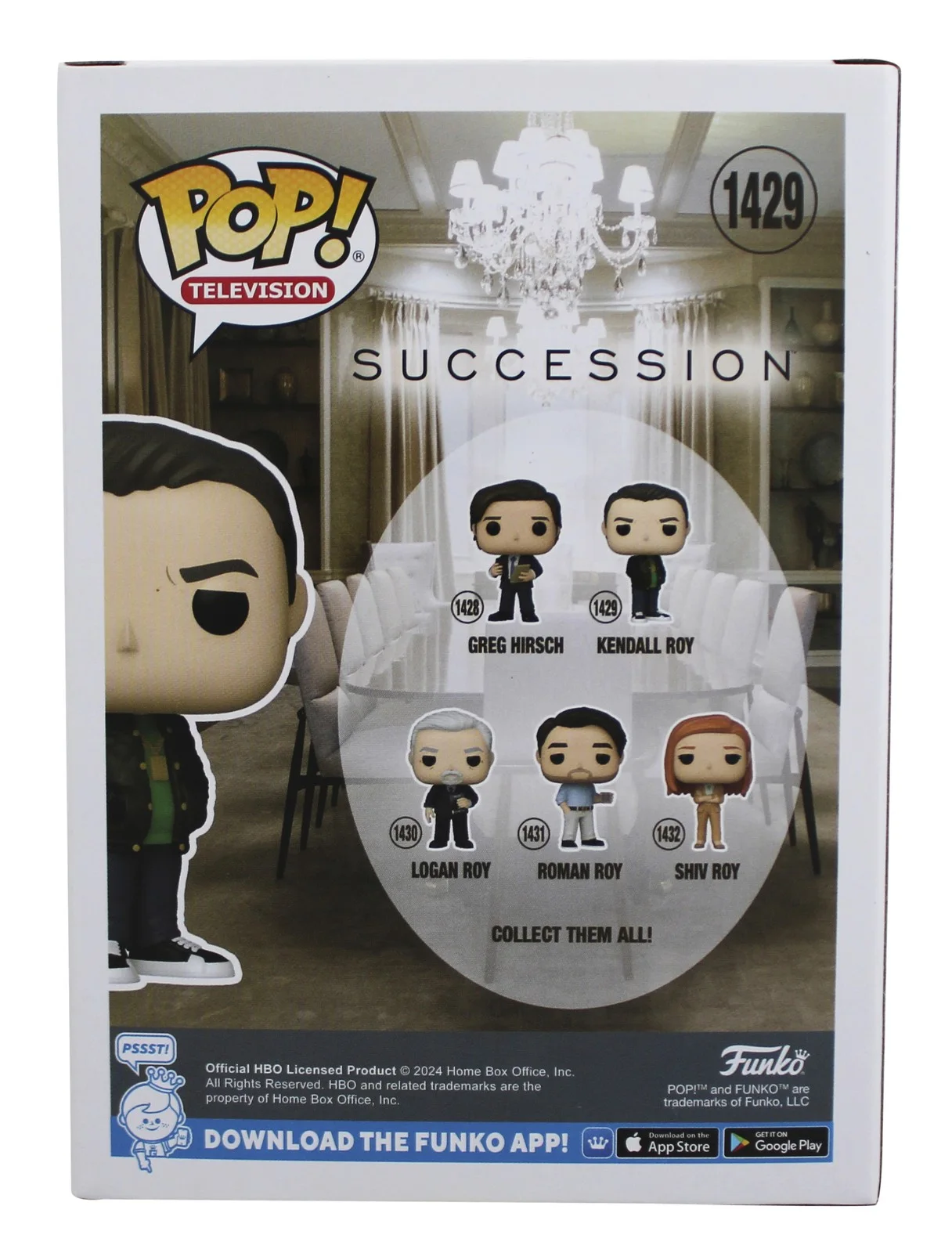 Jeremy Strong — Jeremy Strong Succession Signed Kendall Roy #1429 Funko Pop Vinyl Figure BAS, изображение 4