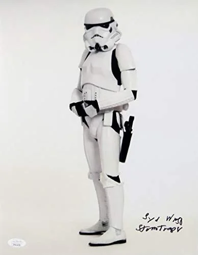 Syd Wragg — Syd Wragg Autographed Sideways Full Body 11x14 Photo w/ Insc - JSA Auth *Black, image 3