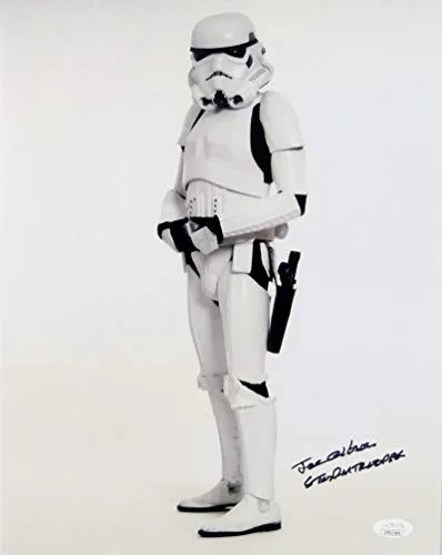 Syd Wragg — Joe Gibson Autographed Sideways Full Body 11x14 Photo w/ Stormtrooper - JSA Auth, image 3