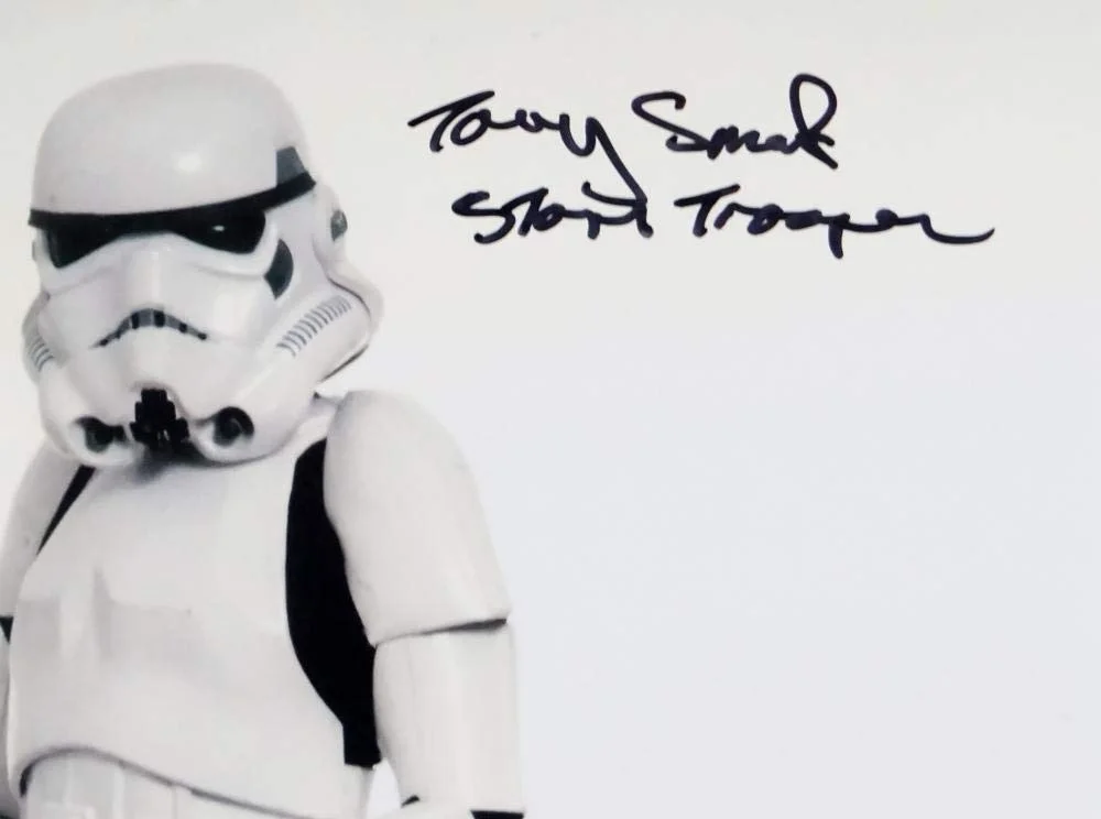 Tony Smart — Tony Smart Autographed Sideways Full Body 11x14 Photo w/ Insc - JSA Auth *Black, image 5