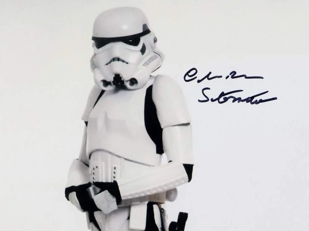 Chris Bunn — Chris Bunn Autographed Sideways Full Body 11x14 Photo w/ Insc - JSA Auth *Black, image 5