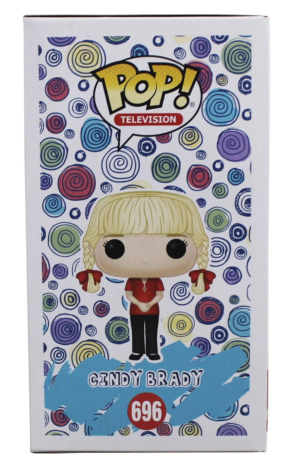 Susan Olsen — Susan Olsen Brady Bunch Signed Cindy #696 Funko Pop Vinyl Figure JSA #AE68579, image 5