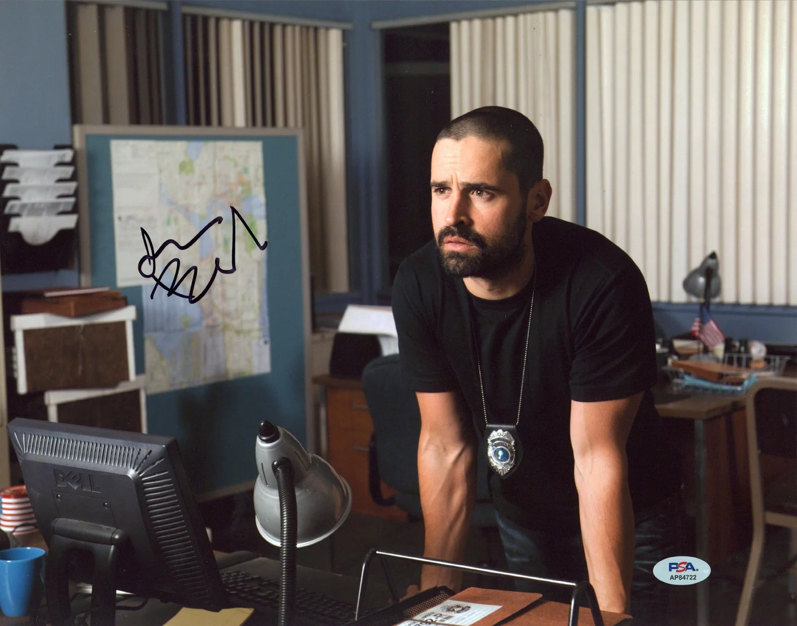 Jesse Bradford — Jesse Bradford Badge Of Honor Authentic Signed 11x14 Photo PSA/DNA #AP84722