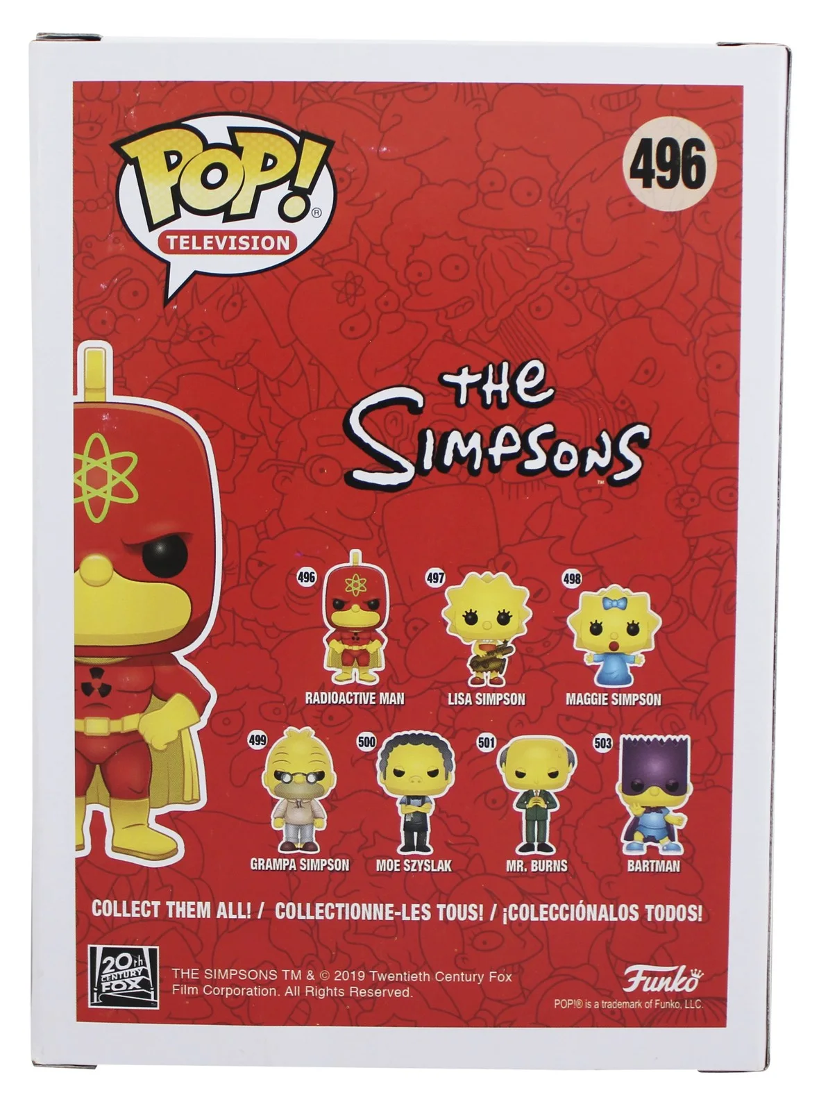 Dan Castellaneta — Dan Castellaneta The Simpsons Signed #496 Funko Pop Vinyl Figure BAS #BV04159, изображение 4