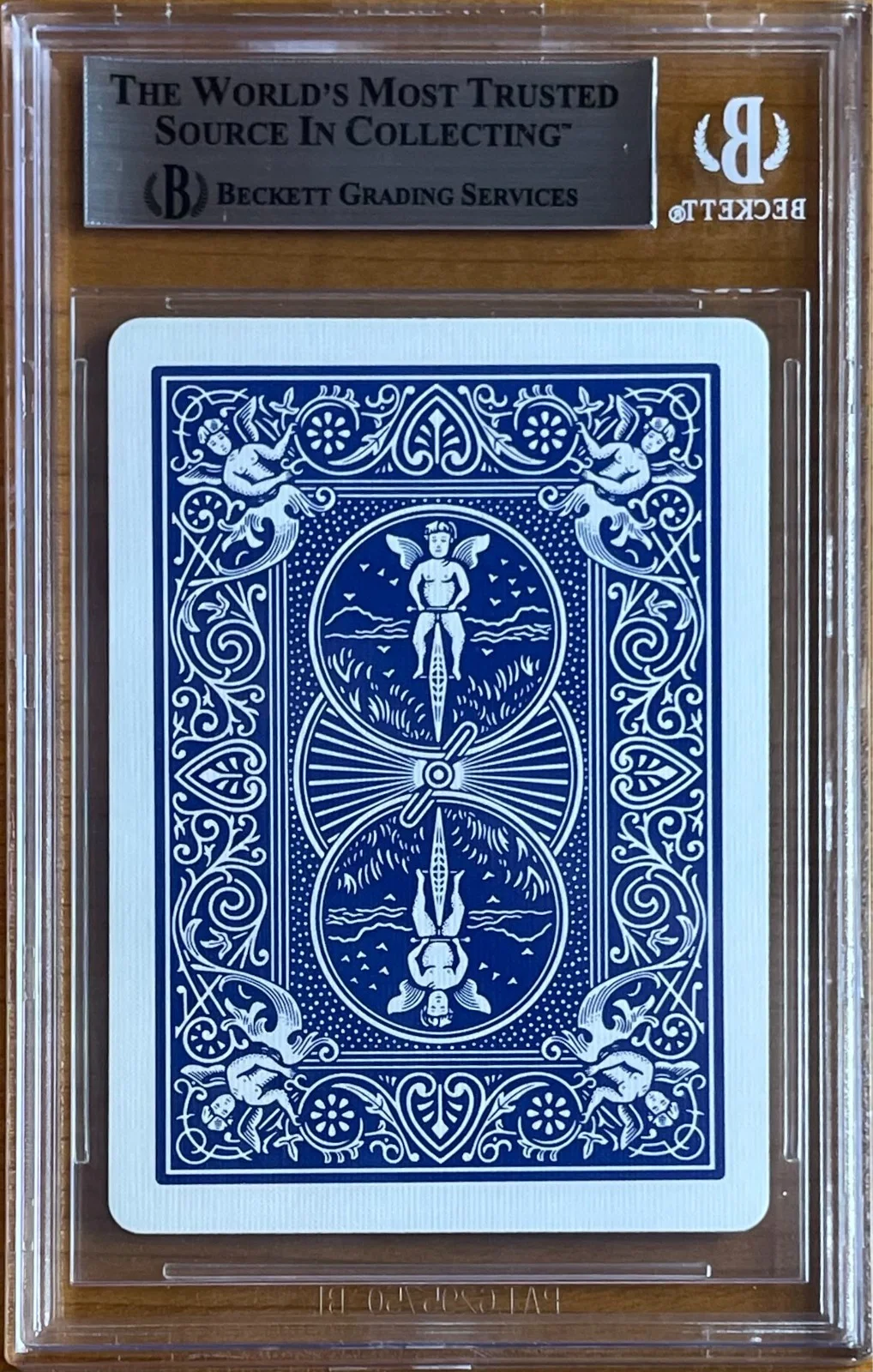 LEAH REMINI SIGNED QUEEN OF DIAMONDS PLAYING CARD BECKETT BAS BGS AUTOGRAPH AUTO, изображение 2