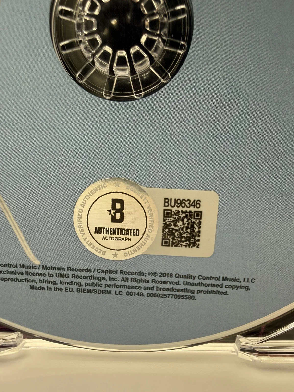 QUAVO SIGNED/ AUTOGRAPHED CD BOOKLET AND CD "QUAVO HUNCHO COA, image 4