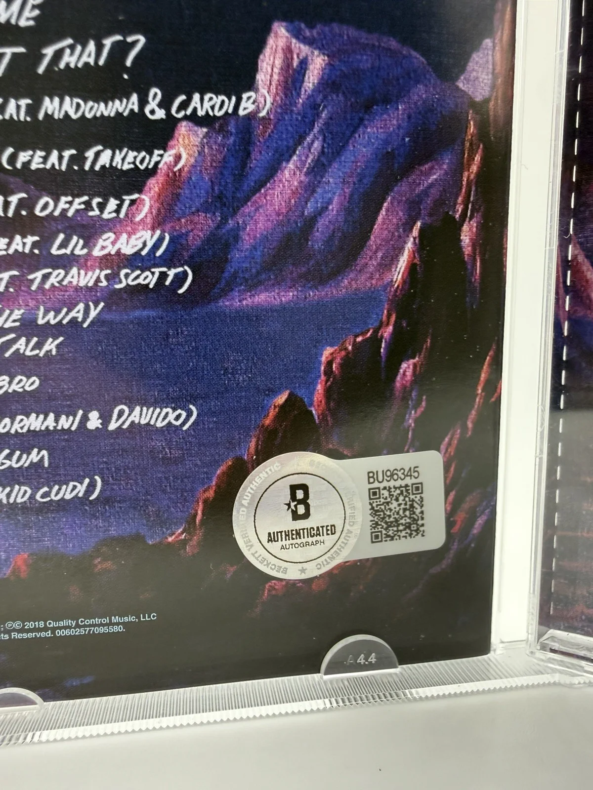 QUAVO SIGNED/ AUTOGRAPHED CD BOOKLET AND CD "QUAVO HUNCHO COA, image 5