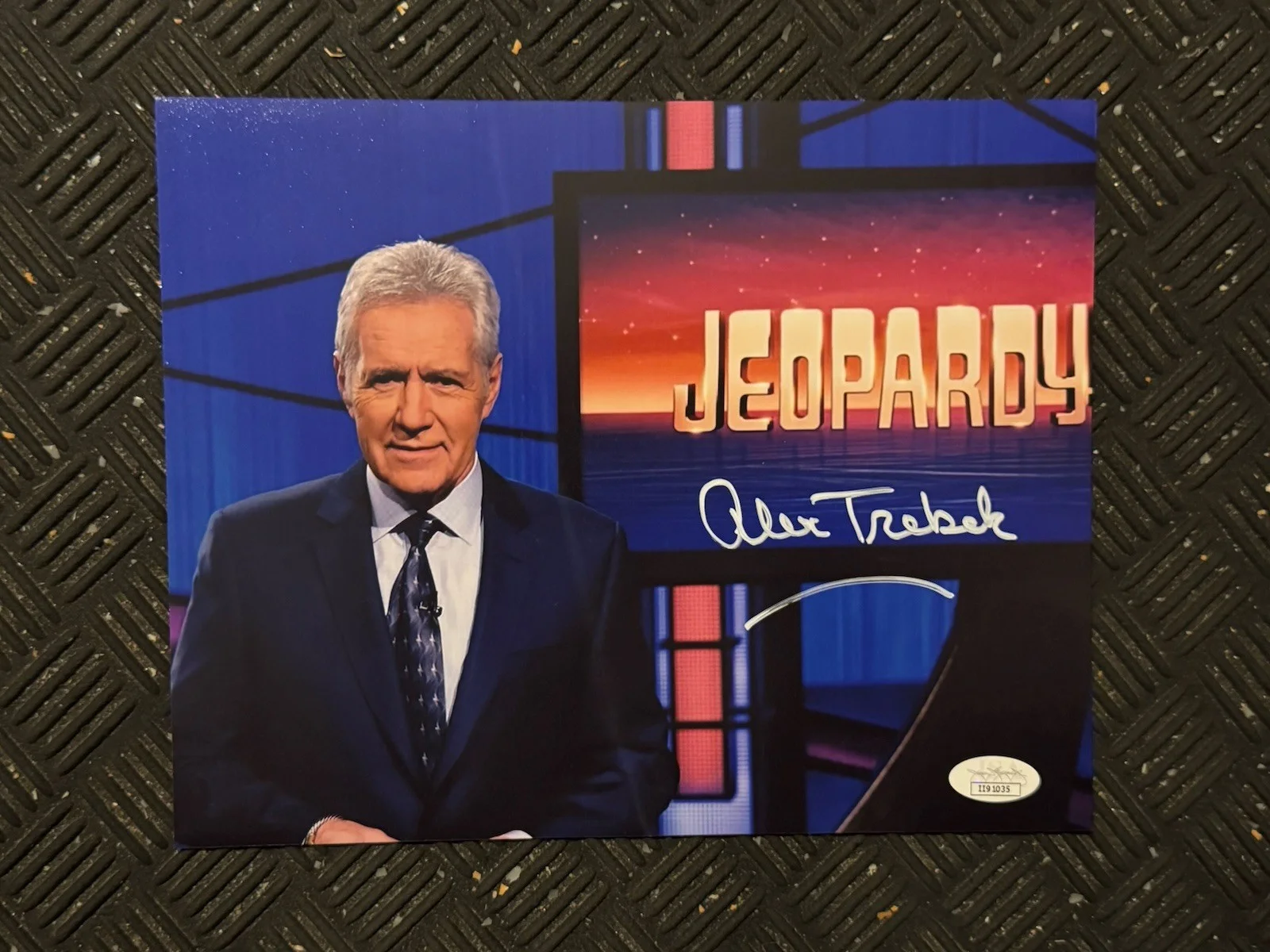 Alex Trebek — ALEX TREBEK Signed 8"x 10” Photograph JEOPARDY JSA COA