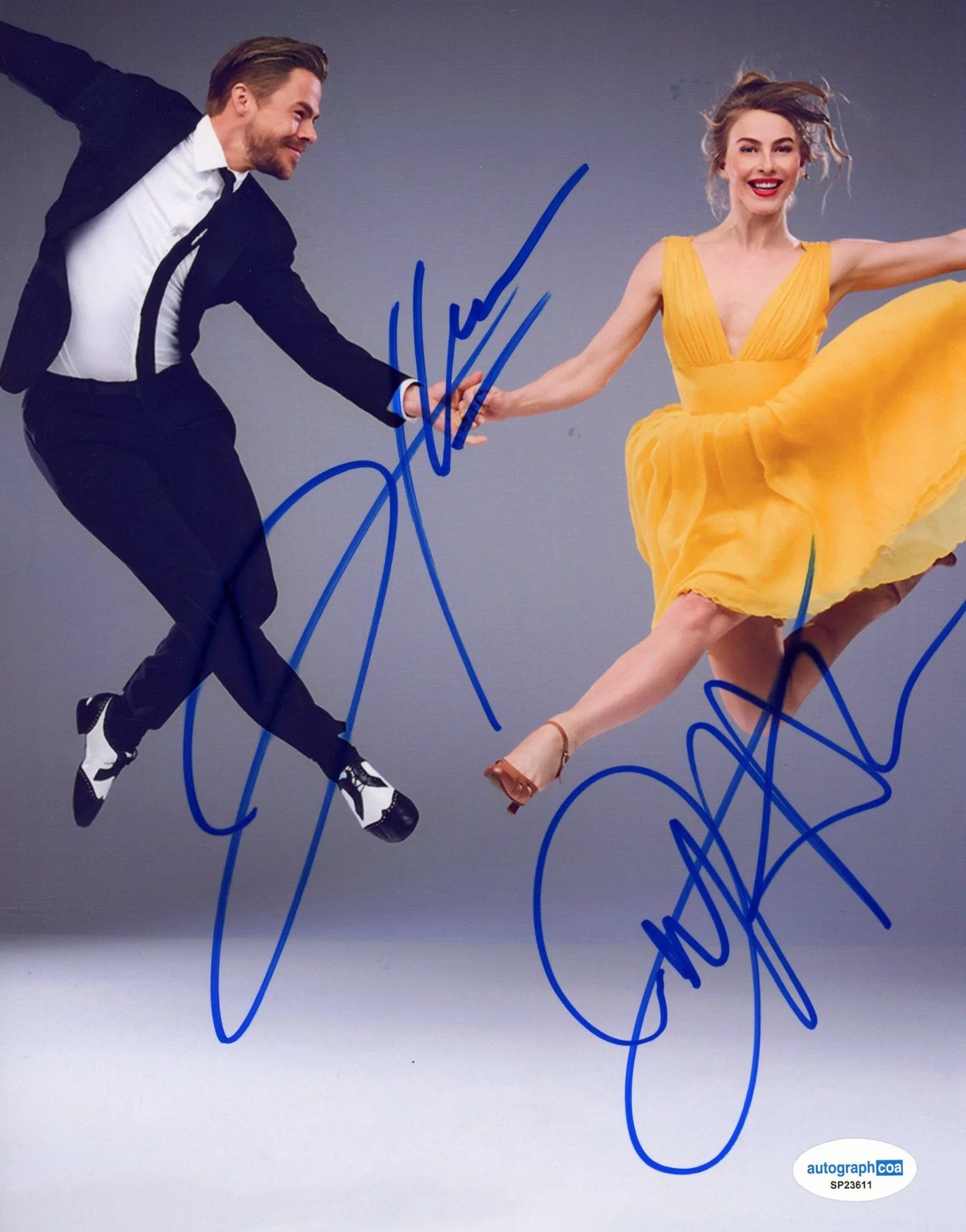 Derek Hough, Julianne Hough — Derek & Julianne Hough "Dancing with the Stars" AUTOGRAPH Signed 8x10 Photo ACOA