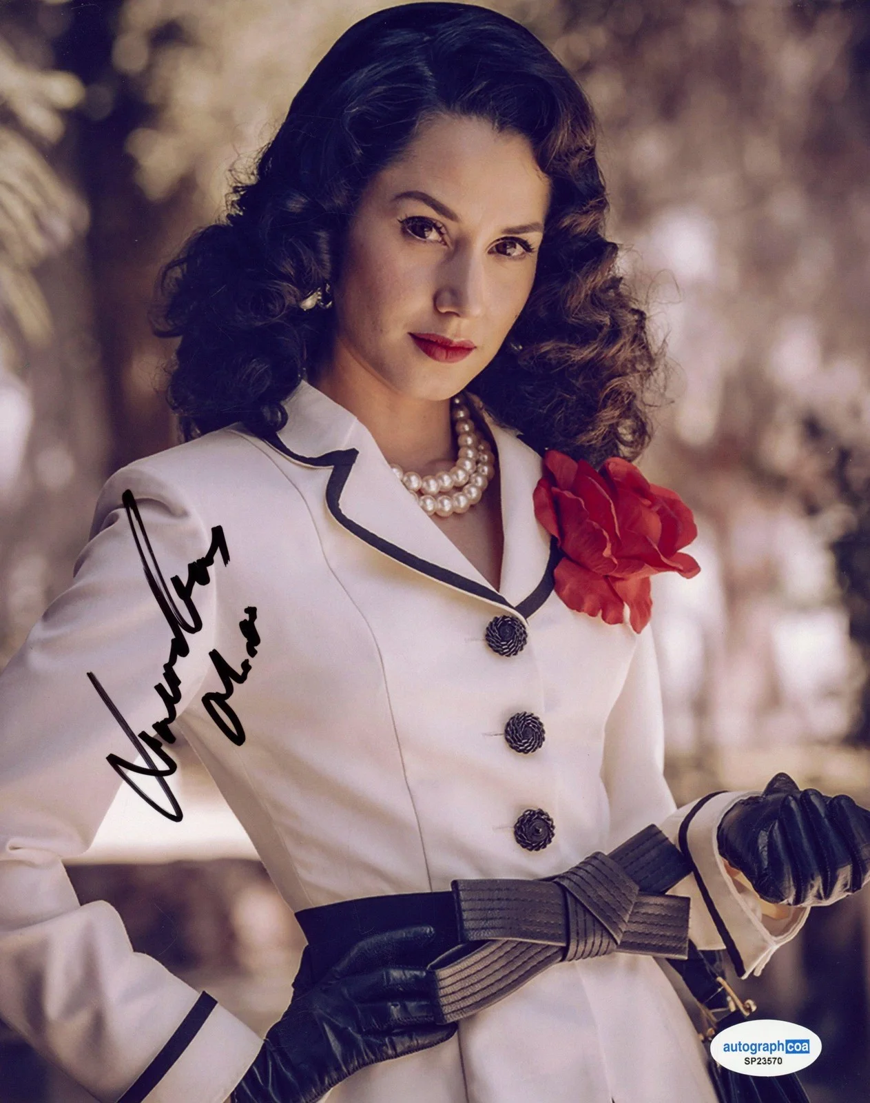 Ximena Romo — Ximena Romo "Maria Felix: La Dona" AUTOGRAPH Signed 8x10 Photo ACOA